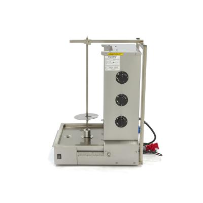 Elektrický gril na kebab - 3 hořáky - 40 kg masa | MAXIMA 09370245