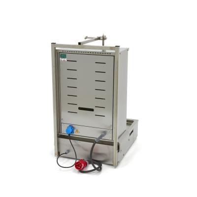 Elektrický gril na kebab - 3 hořáky - 40 kg masa | MAXIMA 09370245