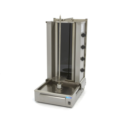 Maxima Elektrický gril na kebab - 4 hořáky - 70 kg masa |  09370250
