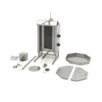 Elektrický gril na kebab - 2 hořáky - 20 kg masa | MAXIMA 09370260
