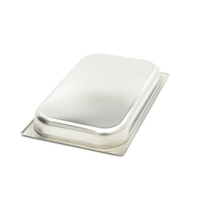 Gastroška 1/1 GN - hloubka 6,5 cm - 53 x 32,5 cm - nerezová ocel | MAXIMA 09367502