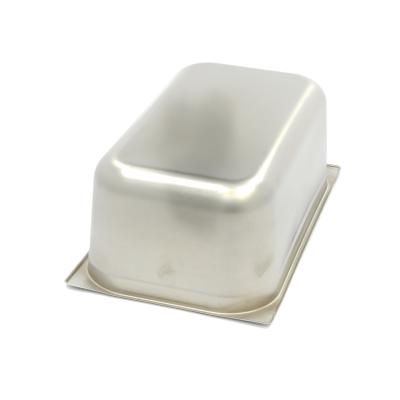 Gastroška 1/1 GN - hloubka 20 cm - 53 x 32,5 cm - nerezová ocel | MAXIMA 09367505