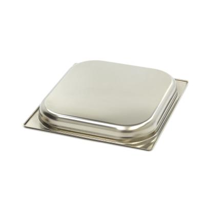 MAXIMA 09367564 | Gastronádoba 2/3 GN - hloubka 4 cm - 32,5 x 35,4 cm - nerezová ocel