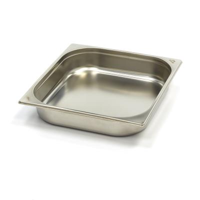 MAXIMA 09367565 | Gastronádoba 2/3 GN - hloubka 6,5 cm - 32,5 x 35,4 cm - nerezová ocel