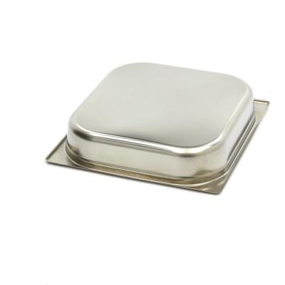 MAXIMA 09367565 | Gastronádoba 2/3 GN - hloubka 6,5 cm - 32,5 x 35,4 cm - nerezová ocel