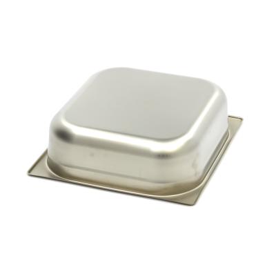 Gastroška 2/3 GN - hloubka 10 cm - 32,5 x 35,4 cm - nerezová ocel | MAXIMA 09367566