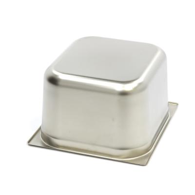 Gastroška 2/3 GN - hloubka 20 cm - 32,5 x 35,4 cm - nerezová ocel | MAXIMA 09367568