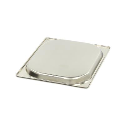Gastroška 1/2 GN - 2 cm hluboká - 32,5 x 26,5 cm - nerezová ocel | MAXIMA 09367509