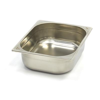 Gastroška 1/2 GN - hloubka 10 cm - 32,5 x 26,5 cm - nerezová ocel | MAXIMA 09367512