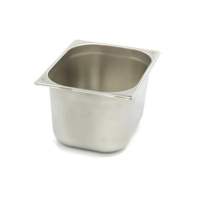 Gastroška 1/2 GN - hloubka 20 cm - 32,5 x 26,5 cm - nerezová ocel | MAXIMA 09367514