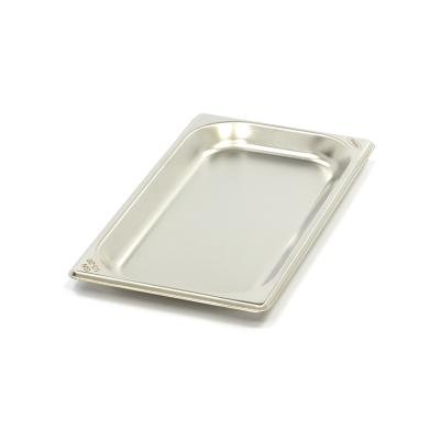 MAXIMA 09367518 | Gastronádoba 1/3 GN - hloubka 2 cm - 32,5 x 17,6 cm - nerezová ocel