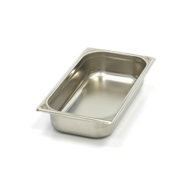 Gastroška 1/3 GN - hloubka 6,5 cm - 32,5 x 17,6 cm - nerezová ocel | MAXIMA 09367520