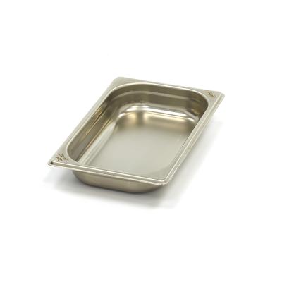 MAXIMA 09367528 | Gastronádoba 1/4 GN - 4 cm hluboká - 26,5 x 16,2 cm - nerezová ocel