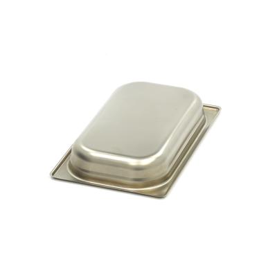 MAXIMA 09367528 | Gastronádoba 1/4 GN - 4 cm hluboká - 26,5 x 16,2 cm - nerezová ocel