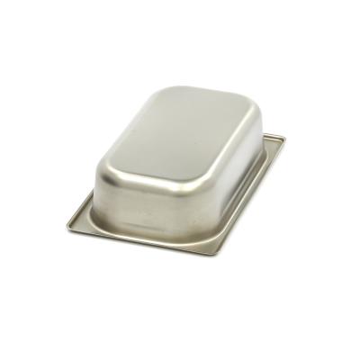 Gastroška 1/4 GN - hloubka 6,5 cm - 26,5 x 16,2 cm - nerezová ocel | MAXIMA 09367529