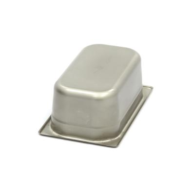 Gastroška 1/4 GN - hloubka 10 cm - 26,5 x 16,2 cm - nerezová ocel | MAXIMA 09367530