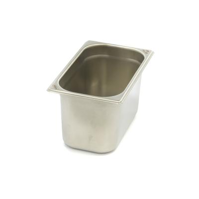 Gastroška 1/4 GN - hloubka 15 cm - 26,5 x 16,2 cm - nerezová ocel | MAXIMA 09367531