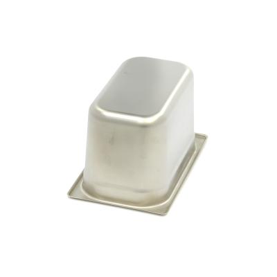 Gastroška 1/4 GN - hloubka 15 cm - 26,5 x 16,2 cm - nerezová ocel | MAXIMA 09367531