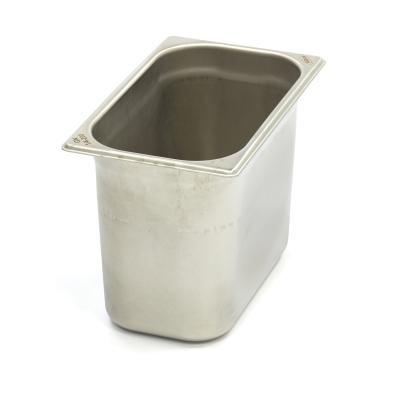 Gastroška 1/4 GN - hloubka 20 cm - 26,5 x 16,2 cm - nerezová ocel | MAXIMA 09367532