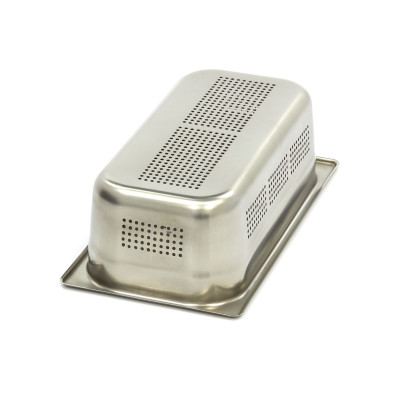 Maxima Gastroška 1/3 GN - perforovaná - hloubka 10 cm - 32,5 x 17,6 cm - nerezová ocel |  09367621