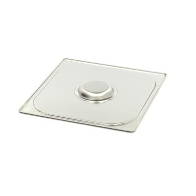 Gastroška s víkem 2/3 GN - nerezová ocel | MAXIMA 09367760