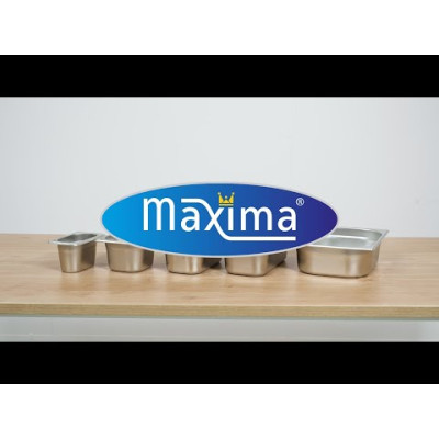 Maxima Gastroška s víkem 1/6 GN - nerezová ocel |  09367755