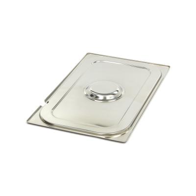 Gastroška 1/1 GN - s prohlubní - nerezová ocel | MAXIMA 09367770