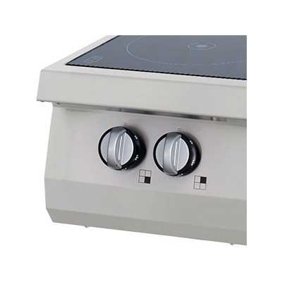 Maxima Infračervený sporák pro vysoké zatížení - 2 hořáky - elektrický - dvojitá jednotka - hloubka 70 cm |  09398205