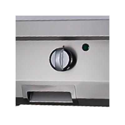 MAXIMA 09395998 | Grilovací pánev Heavy Duty Smooth Chrome - plynová - pro jednu jednotku - hloubka 70 cm