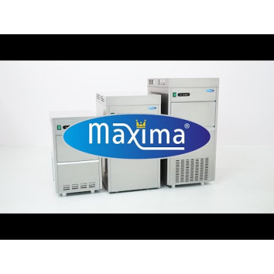 Maxima Stroj na výrobu ledu 45 kg/den - Kulaté kostky - Chlazené vodou |  09300127