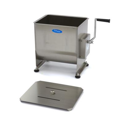 míchačka masa (klobás) 30 l - ruční - 22,5 kg masa | MAXIMA 09300442