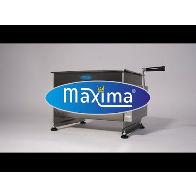 Maxima Mixér na maso 30 l - ruční - dvojitá náprava - 25 kg masa |  09368000