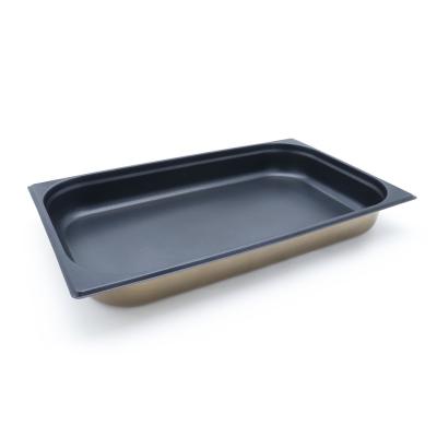 MAXIMA 09367572 | Gastronádoba 1/1 GN - nepřilnavá - hloubka 6,5 cm - 53 x 32,5 cm - ocel