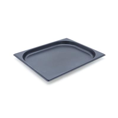 MAXIMA 09367573 | Gastronádoba 1/2 GN - nepřilnavá - hloubka 2 cm - 32,5 x 26,5 cm - ocel