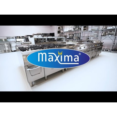 Maxima Vařič Wok Premium - plynový - 28,5cm varný kruh - samostatná jednotka - hloubka 90 cm |  09398545