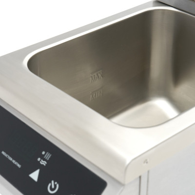 Maxima Fritéza - 8 l - 1 koš - indukční - s vypouštěcím kohoutkem |  09371090