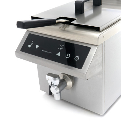 Maxima Fritéza - 8 l - 1 koš - indukční - s vypouštěcím kohoutkem |  09371090