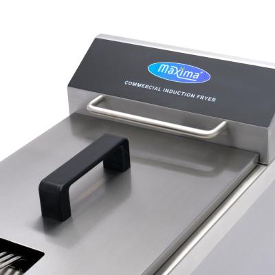 MAXIMA 09371090 | Fritéza - 8 l - 1 koš - indukční - s vypouštěcím kohoutkem