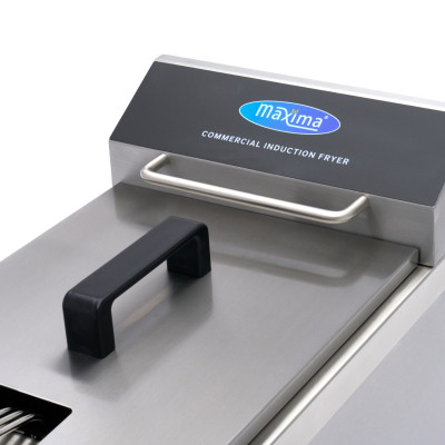 Maxima Fritéza - 8 l - 1 koš - indukční - s vypouštěcím kohoutkem |  09371090