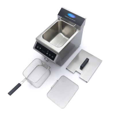 Maxima Fritéza - 8 l - 1 koš - indukční - s vypouštěcím kohoutkem |  09371090