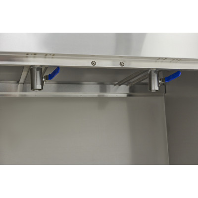 Maxima Fritéza - 2 x 16 l - 2 koše - s vypouštěcím kohoutem a stojanem - 400 V |  09365156