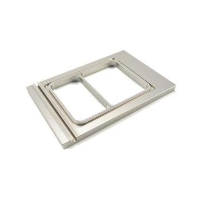 Podnos na menu 225 x 175 mm - malý - 2 přihrádky | MAXIMA 09369105
