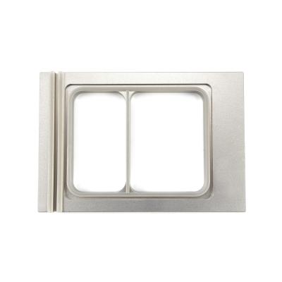 Podnos na menu 225 x 175 mm - malý - 2 přihrádky | MAXIMA 09369105