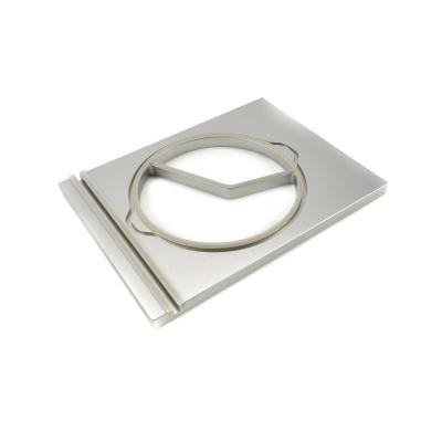 MAXIMA 09369152 | Perleťový kulatý podnos Ø 220 mm - střední - 2 přihrádky