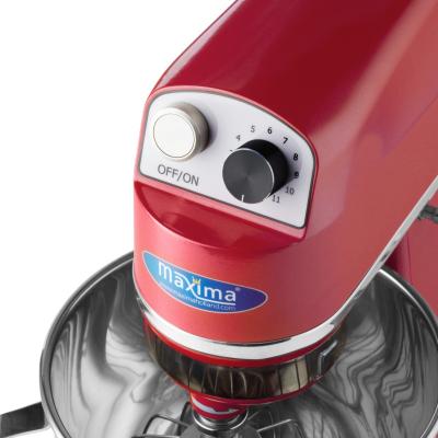MAXIMA 09360760 | Planetární mixér 7 l - malinově červený - MPM7