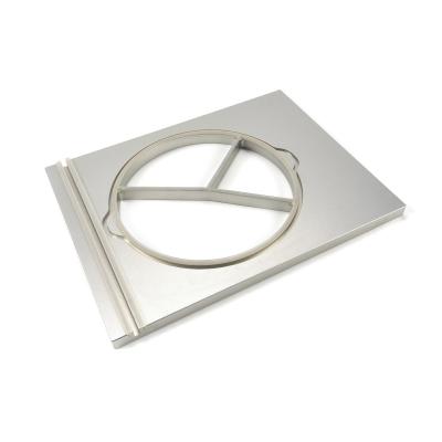 MAXIMA 09369205 | Perleťový kulatý podnos Ø 250 mm - velký - 3 přihrádky