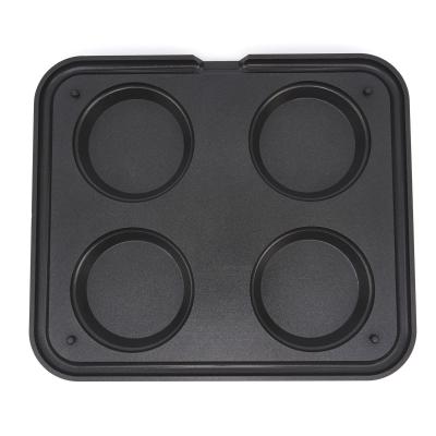 MAXIMA 09374314 | Forma na tartaletky - kulatá - 124/100 mm - 4 kusy