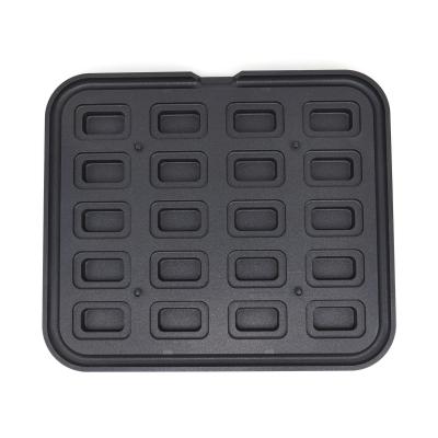 Forma na tartaletky - obdélníková - 64x41/45x22 mm - 20 kusů | MAXIMA 09374322