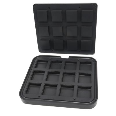Forma na tartaletky - čtvercová - 72/62 mm - 12 kusů | MAXIMA 09374324