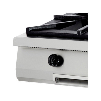 Maxima Sporák Premium - 1 hořák - plynový - dvouplotýnkový - hloubka 90 cm |  09398518